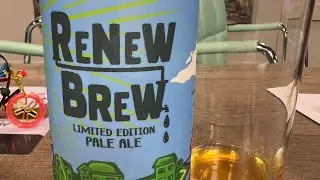 Promoting sustainability with recycled water and 'Renew Brew' beer