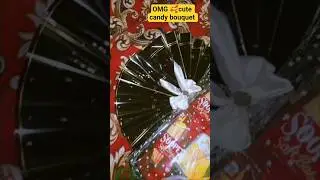 OMG 😍 Candy Shape Snacks Bouquet 🍬🎁 | Cute Gift Idea #shorts #viral