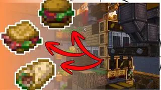 Farming the best food with create mod