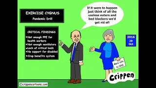 Exercise Cygnus AKA Exercise SICKNESS Flu Pandemic Drill in the U.K. from 2016! (Box Links) ⬇️