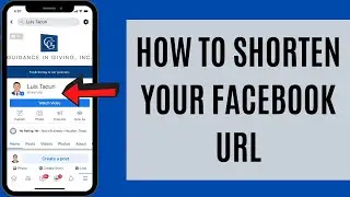 How to shorten or change your Facebook Page URL