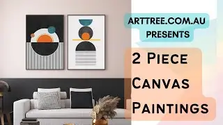2 Piece Canvas Paintings | 2 Panel Art | 2 Piece Wall Art
