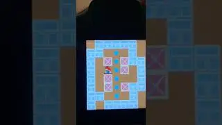 Sokoban level 8 (kids camera) (push the box)