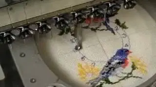 Simulated Hand Cross-Stitch on your Embroidery Machine