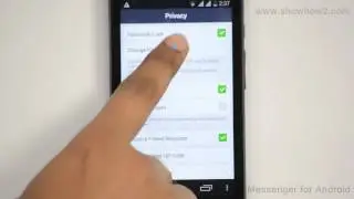 Line Messenger - How To Change The Passcode Lock