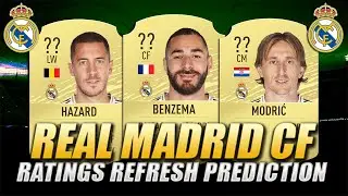 FIFA 20 | REAL MADRID POSSIBLE RATINGS REFRESH | w Hazard, Benzema & Modric