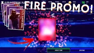 HOLY CRAP. INSANE SB ELITE PULL! THIS PROMO IS FIRE! - Super Bowl Promo in Madden Mobile 18