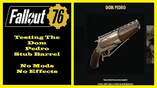 Fallout 76 &mdash; Тестирование базовой модели Дома Педро с короткоствольным ружьём