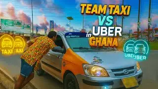 Taxi vs Uber in Ghana | Coach Rides Along to Compare Price, Service & Experience