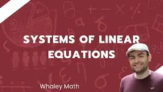 Systems of Linear Equations