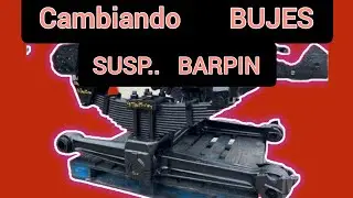 Cambiando bujes de SUSPENSI&Oacute;N barpin HENDRICKSON cambiamos bujes laterales y centrales
