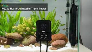 hygger HG201 Aquarium Heater Adjustable Triple-Power