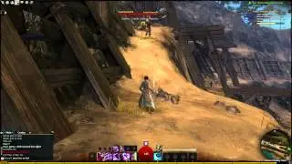 Guild Wars 2 MMO: Queensdale Gameplay - Helping Foreman Flannum [Beta Weekend]