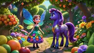 🌸 Flora and the Magical Pony 🦄 | A Beautiful Fairy Tale for Kids