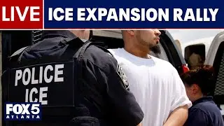 WATCH LIVE: Immigrant rights advocates rally against expansion of ICE processing center