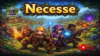 Necesse LIVE – Top-Down Survival Done RIGHT?! 👀🔥 | Co-Op With Zack