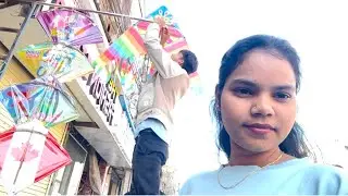To humane udayi patang aaj😂🤌🏻🫣💪🏻 happy makarsankranti 💕🤌🏻#newvlog #vlogger #happymakarsankranti 