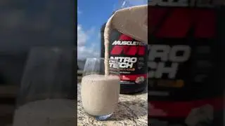Fuel up - Nitro-Tech Whey Gold Cookies & Cream 🤤🤤😋 #muscletech #protein #whey #foodporn #gains