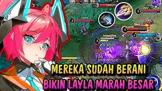 LAYLA yang imut kalo lagi marah besar mengerikan banget sih | layla best build 2026 | mobile legends