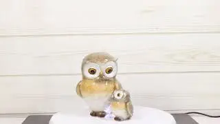 Ebros Forest Wisdom Tales Whimsical Mother Owl And Baby Owlet Family Figurine