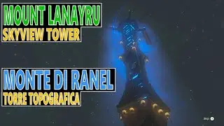 mount lanayru skyviewtower guide zelda tears of the kingdom - torre topografica monte di ranel