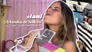 ✨️HAUL✨️u&ntilde;as+Ropa+pesta&ntilde;as ✨️Todo lo que una chica necesita 🎀