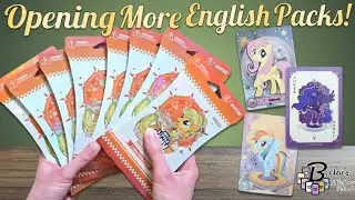 Opening My Remaining Packs of the First English Kayou My Little Pony Cards!