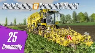 Community Projekt LS19 - Unfall mit dem gro&szlig;en Vollernter - #025