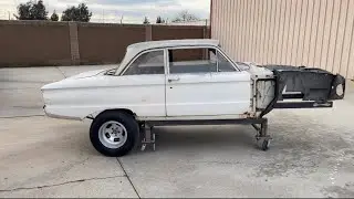 Подвеска Calvert с монолистовой рессорой и слайдером Afco для моего Ford Falcon Street Freak Gasser 61 года. #nofalconway10