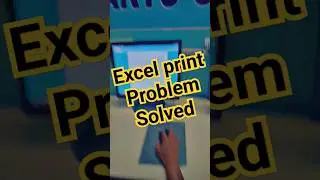 Excel print problems solved #shots #viral #trending #song #trend #love #shorts #ytshorts #ytshort