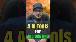 4 Best AI Tools for Job Searching #job #ai #artificialintelligence #hafizmugheera #jobs