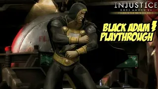 Injustice Gods Among Us: Black Adam - Classic Battles (Commentary) (PS4)