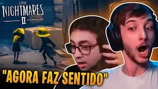 YOUTUBERS REAGINDO A SIX ENCONTRANDO SUA CAPA DE CHUVA NO LITTLE NIGHTMARES 2