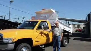 Town and Country Truck #5936: 1998 DODGE Ram 3500 2-3 Yard Dump Truck