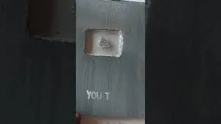 How to make silver play button at home /s crafts 1.4/viral/ytShorys🔥/ silver play button