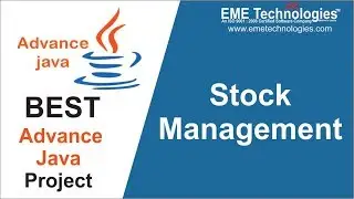 Stock Management Project in Java | Advance Java Projects Download with Source Code