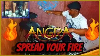ANGRA &ndash; Spread Your Fire- Ben&ecirc; Drum &ndash; Drum Cover 🥁🥁