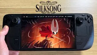 Hollow Knight Silksong is INSANE on Steam Deck OLED!