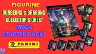 Figurine Panini 2024 DUNGEONS & DRAGONS - Collector's Quest - Mega Starter Pack! 🤩