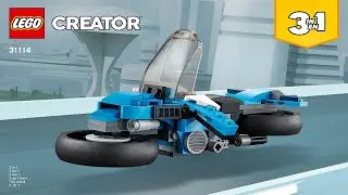 LEGO instructions - Creator - 31114 - Superbike (Book 3)