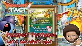 Dragon Quest Tact - Passport Purchased | Let's see what will you get