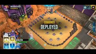 Transformers Earth Wars Elimination mode battle.