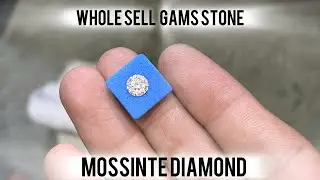 ￼ Original Moissanite Diamond Stone ✨ | High Shine | Best Alternative of Diamond
