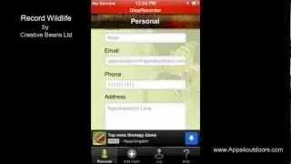 Record Wildlife by Creative Beans Ltd - App Review