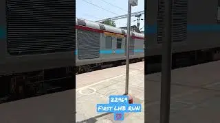 first time LHB coach in 22969 okha Banaras superfast express 💯😍