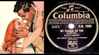 78 RPM &ndash; Steve Conway &ndash; My Thanks To You (1950)