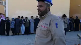 نفذت وحدة طوارئ كهرباء حائل فرضية إخماد حريق  بمناسبة اليوم العالمي للدفاع المدني