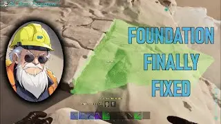 I Fixed the Foundation! Snow Biome Base Part 12 - Ark Survival Ascended - The Island (EP187)