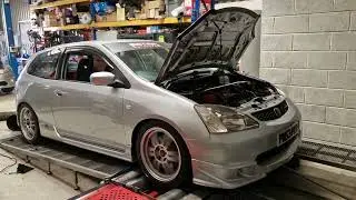265bhp DC cammed EP3 on Haltech Elite550 package