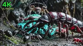 Honor Insects in 4K | The Hidden Life of Insects | Honor the Smallest Creatures of Nature